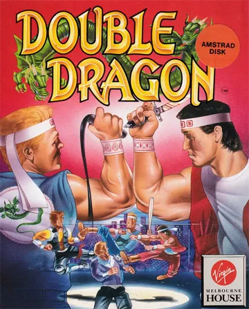 Double Dragon (UK) (128K) (1988) [Virgin Mastertronic] (Trainer) box cover front